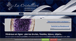 Desktop Screenshot of la-cristalliere.com